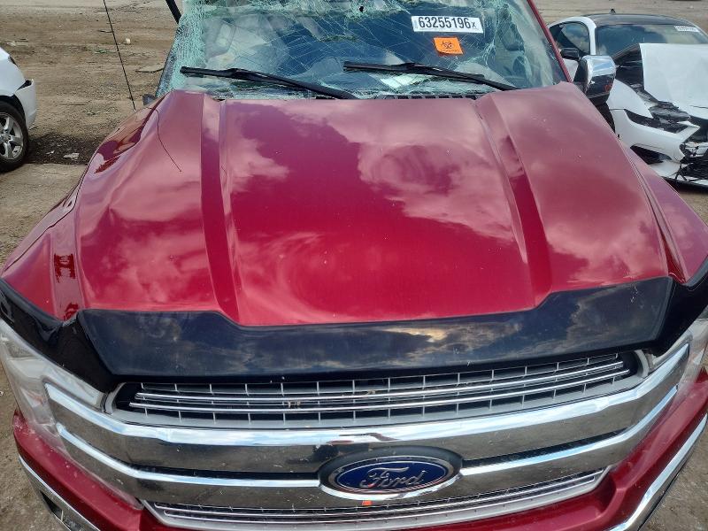 Photo 11 from auction – 2018 FORD F150 with VIN 1FTFW1E50JFC90063