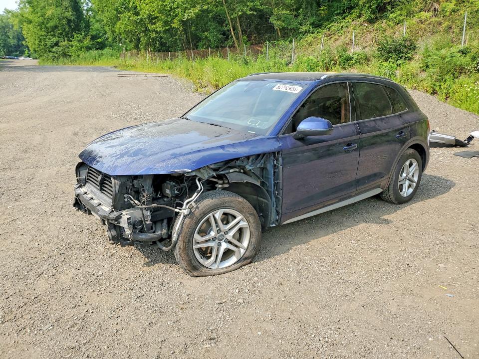 AUDI Q5 2018 with VIN WA1ANAFY3J2163072 - Photo from auction