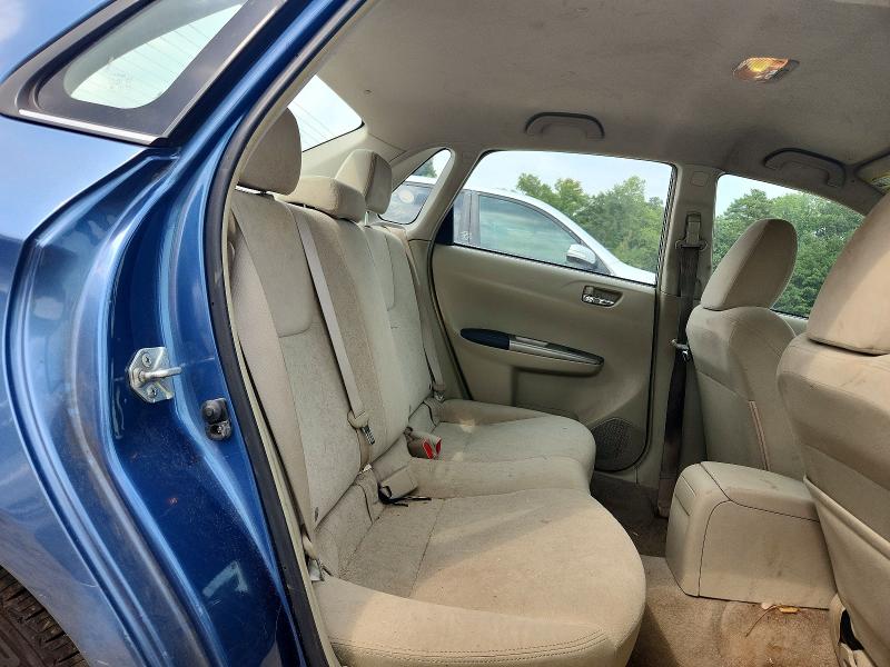 Photo 10 from auction – 2008 SUBARU IMPREZA with VIN JF1GE616X8H509733