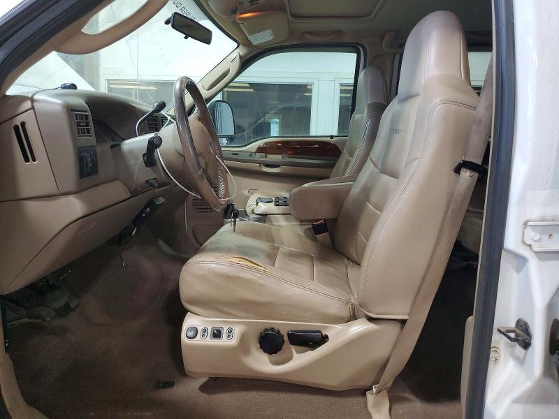 Photo 7 from auction – 2004 FORD F250 with VIN 1FTNW21P24ED16701