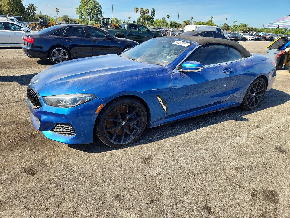 BMW M850XI 2019 with VIN WBAFY4C57KBX39274 - Photo from auction