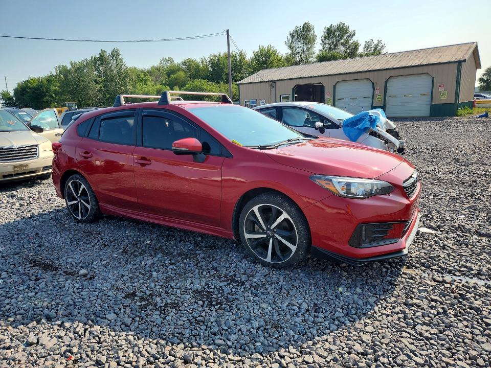 Photo 4 from auction – 2022 SUBARU IMPREZA with VIN 4S3GTAJ62N1702854