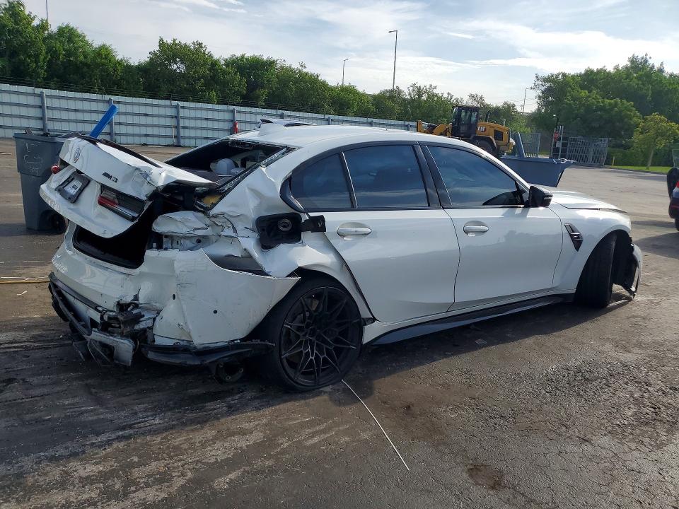 Photo 3 from auction – 2021 BMW M3 with VIN WBS53AY01MFL44956