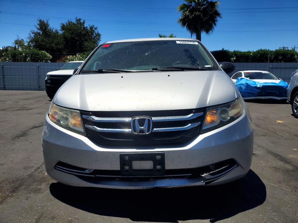 Photo 5 from auction – 2014 HONDA ODYSSEY with VIN 5FNRL5H28EB055869