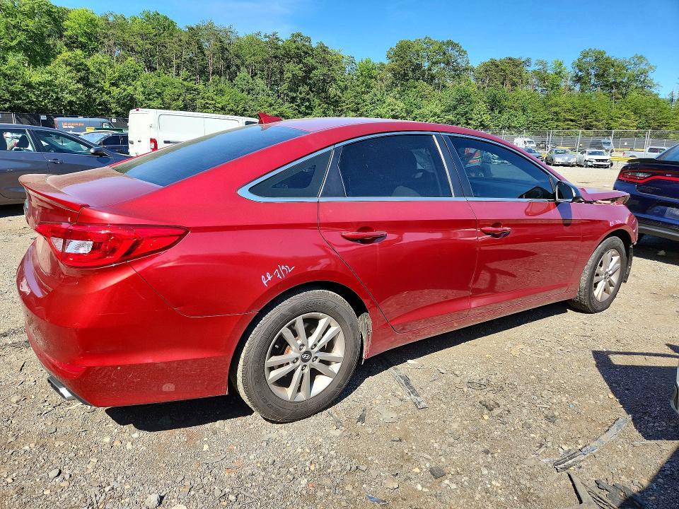 Photo 3 from auction – 2016 HYUNDAI SONATA with VIN 5NPE24AF7GH365461
