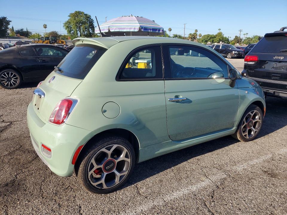 Photo 3 from auction – 2016 FIAT 500 with VIN 3C3CFFBR5GT169541