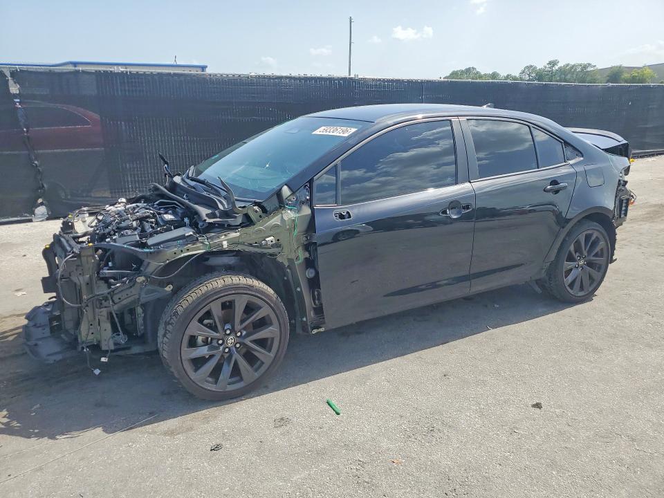 TOYOTA COROLLA 2023 with VIN 5YFS4MCE7PP152594 - Photo from auction