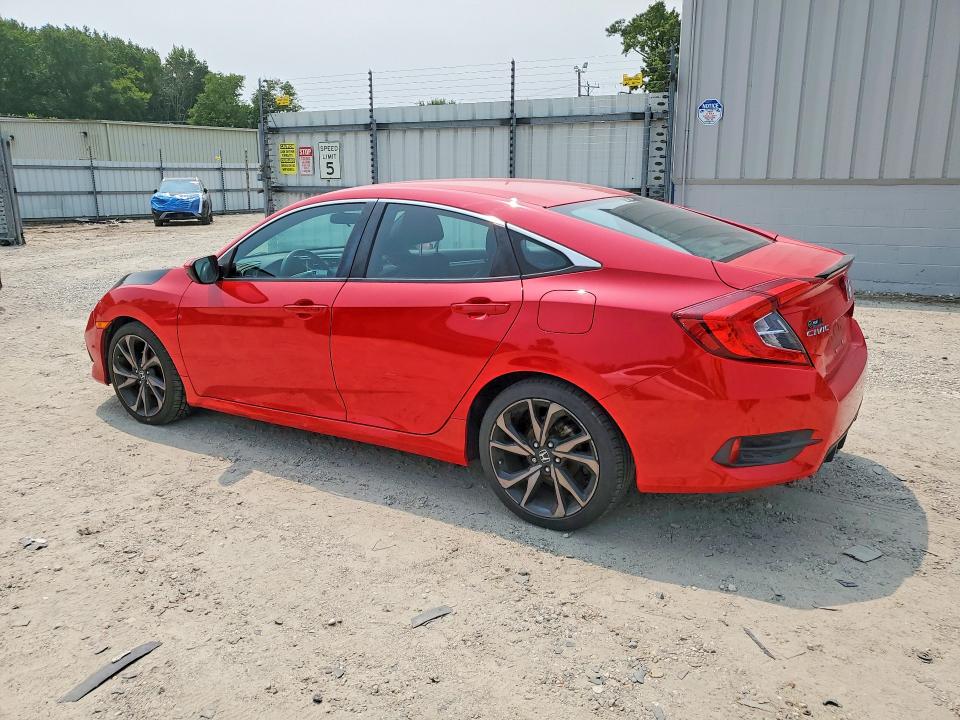 Photo 2 from auction – 2020 HONDA CIVIC with VIN 2HGFC2F86LH567017