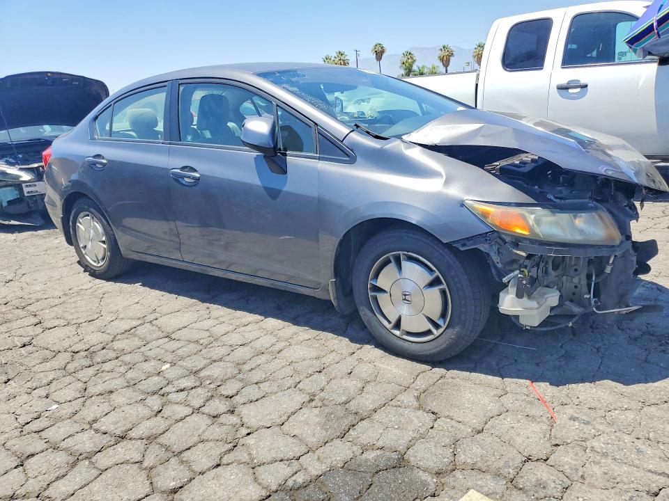 Photo 4 from auction – 2012 HONDA CIVIC with VIN 2HGFB2F60CH522740