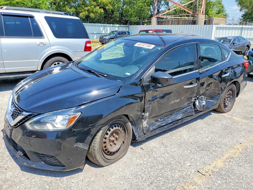 NISSAN SENTRA 2019 with VIN 3N1AB7AP3KY389831 - Photo from auction