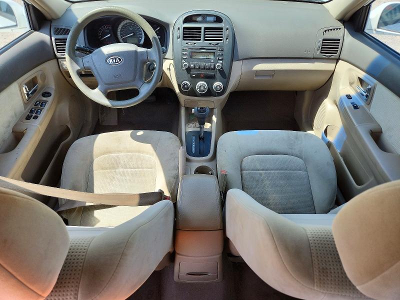 Photo 8 from auction – 2007 KIA SPECTRA with VIN KNAFE121075434355