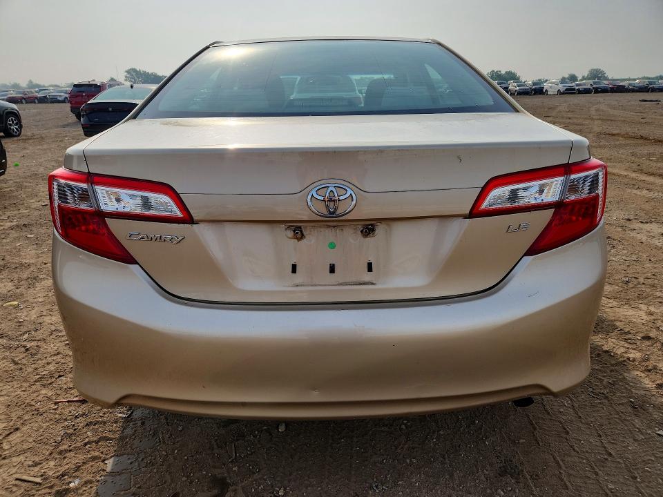 Photo 6 from auction – 2012 TOYOTA CAMRY with VIN 4T4BF1FK6CR167354