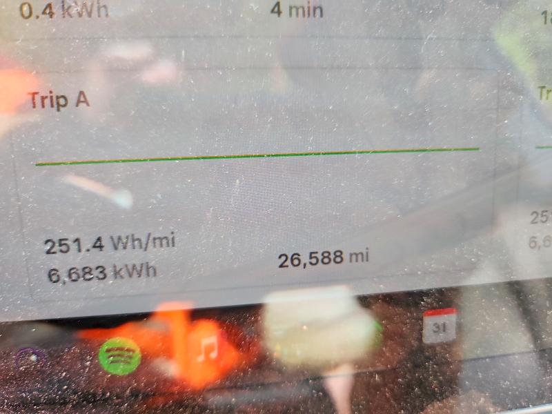 Photo 9 from auction – 2024 TESLA MODEL Y with VIN 7SAYGDEEXRA259040