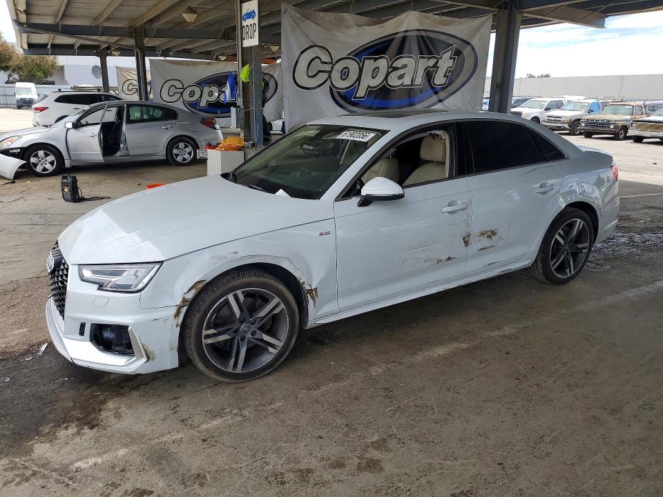 AUDI A4 2017 with VIN WAULMAF45HN069201 - Photo from auction