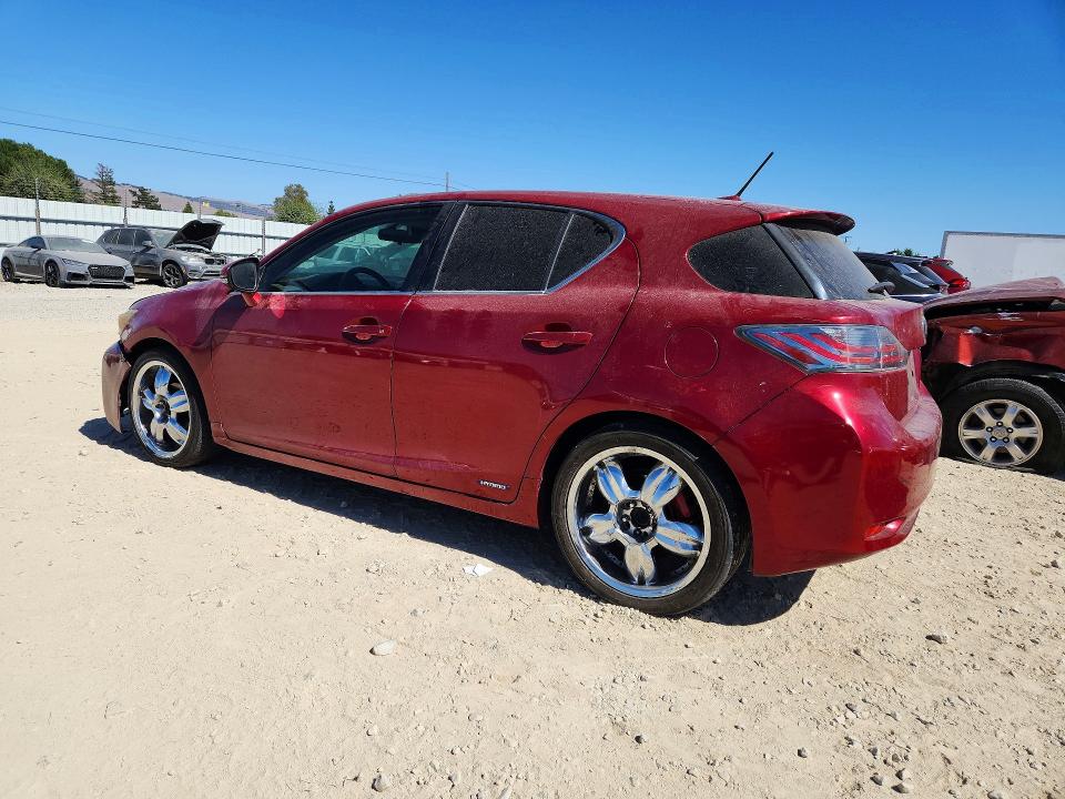 Photo 2 from auction – 2013 LEXUS CT 200H with VIN JTHKD5BH1D2131492