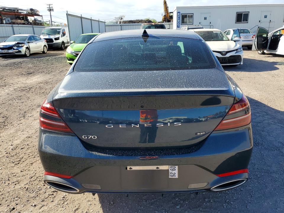 Photo 6 from auction – 2025 GENESIS G70 with VIN KMTG54SE7SU146621