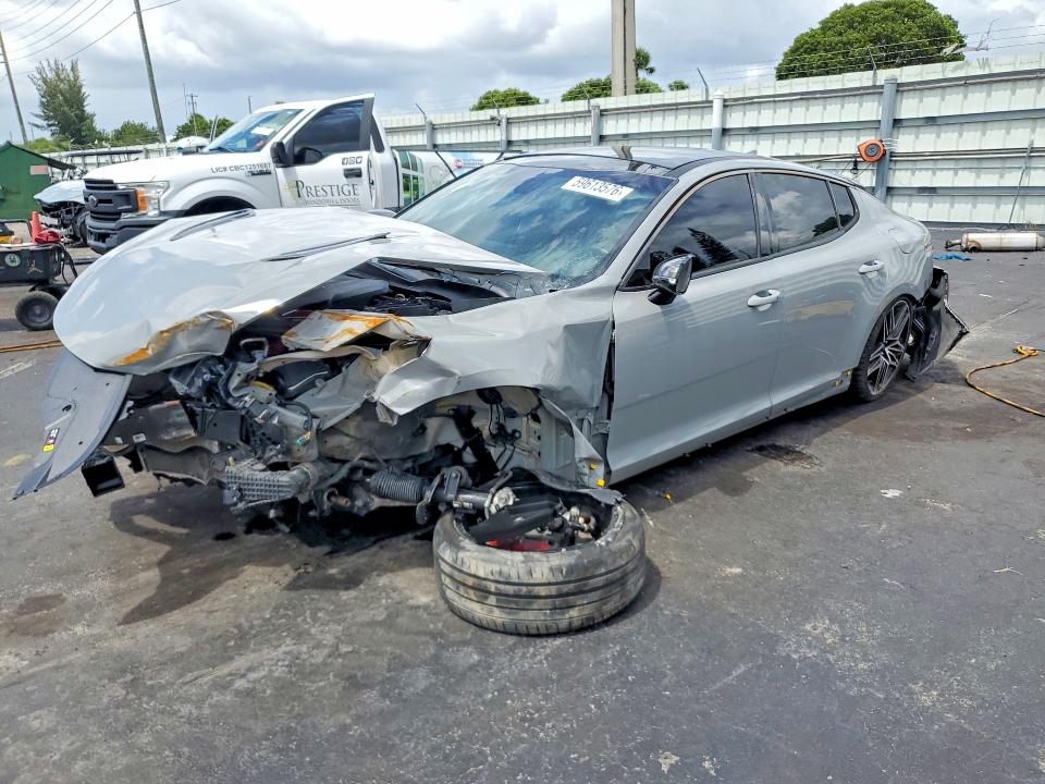 KIA STINGER 2022 with VIN KNAE45LC8N6113015 - Photo from auction