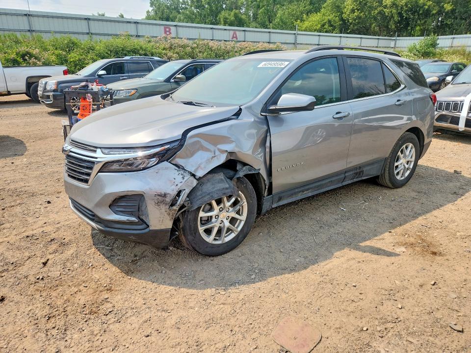 CHEVROLET EQUINOX 2023 with VIN 3GNAXUEG0PL142043 - Photo from auction
