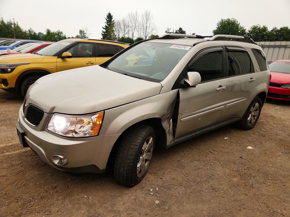 PONTIAC TORRENT 2008 with VIN 2CKDL33F686017083 - Photo from auction