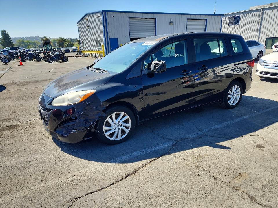 MAZDA 5 2012 with VIN JM1CW2BL8C0109695 - Photo from auction