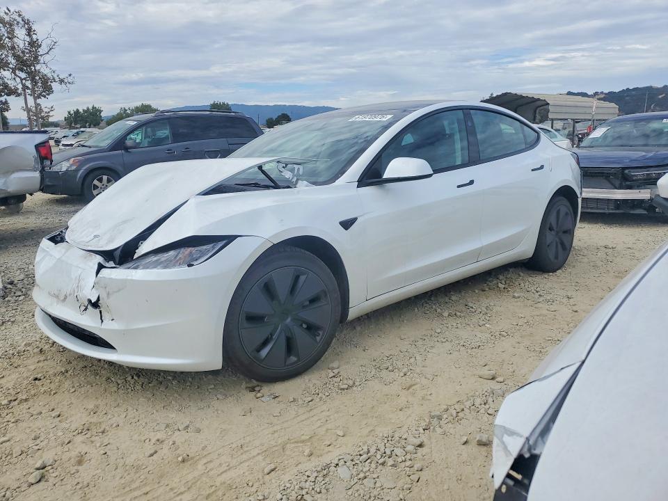 TESLA MODEL 3 2025 with VIN 5YJ3E1EA9SF078951 - Photo from auction