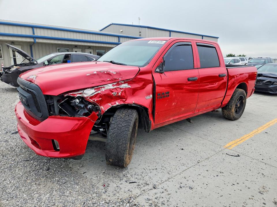 RAM 1500 2015 with VIN 1C6RR6KT9FS655012 - Photo from auction