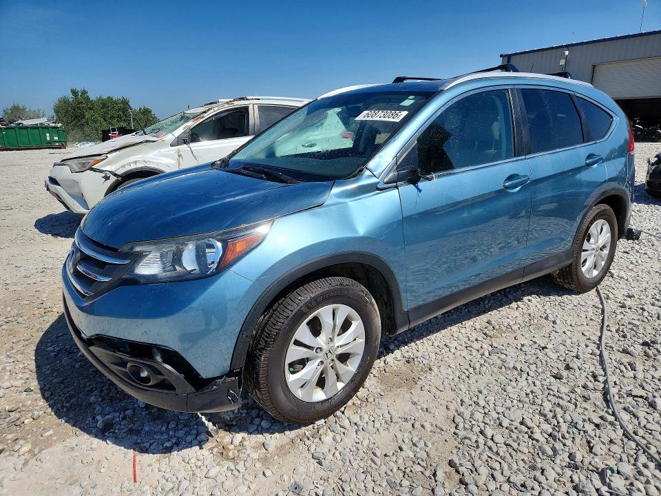 HONDA CR-V 2014 with VIN 2HKRM4H76EH705822 - Photo from auction