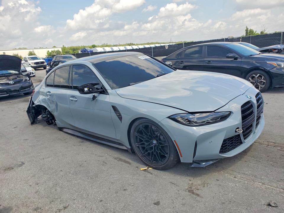 Photo 4 from auction – 2024 BMW M3 with VIN WBS53AY00RFS39123