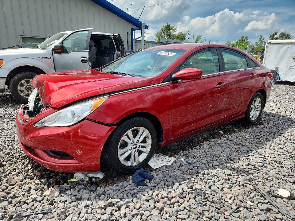 HYUNDAI SONATA 2013 with VIN 5NPEB4AC9DH668775 - Photo from auction