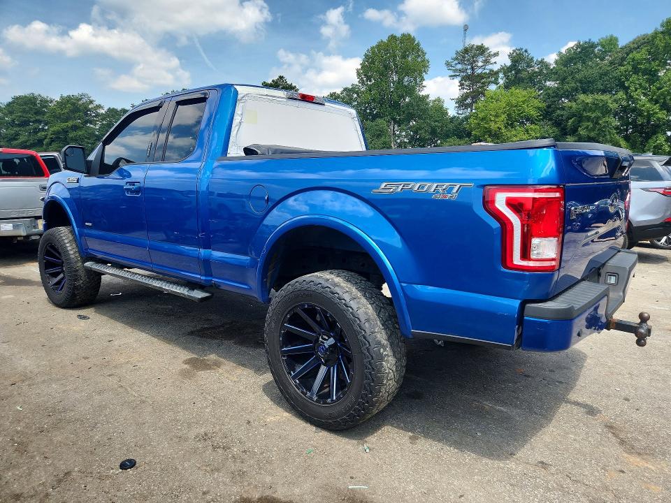 Photo 2 from auction – 2015 FORD F150 with VIN 1FTEX1EP3FFC82718