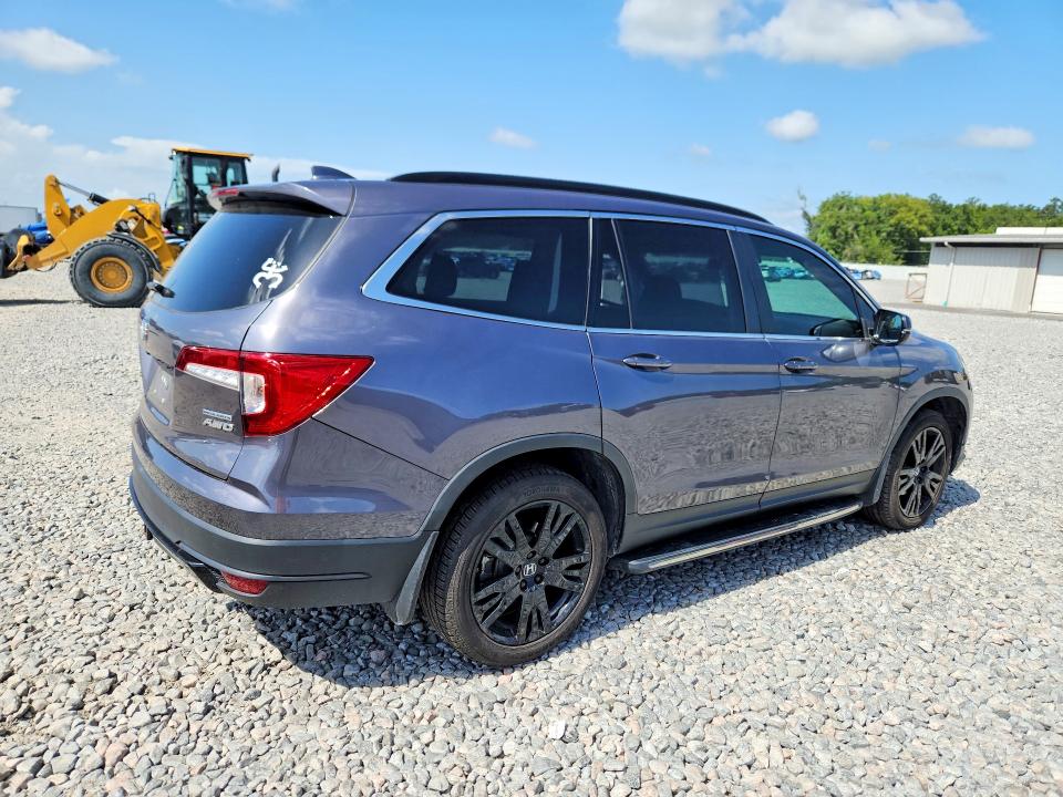 Photo 3 from auction – 2021 HONDA PILOT with VIN 5FNYF6H24MB092652