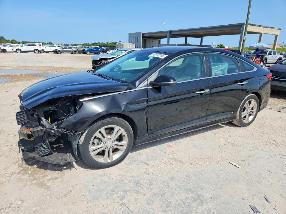Photo 1 from auction – 2018 HYUNDAI SONATA with VIN 5NPE34AF6JH600386