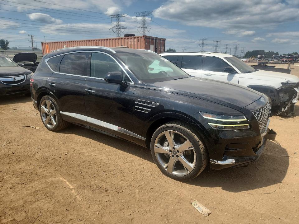 Photo 4 from auction – 2023 GENESIS GV80 with VIN KMUHBDSB9PU103758