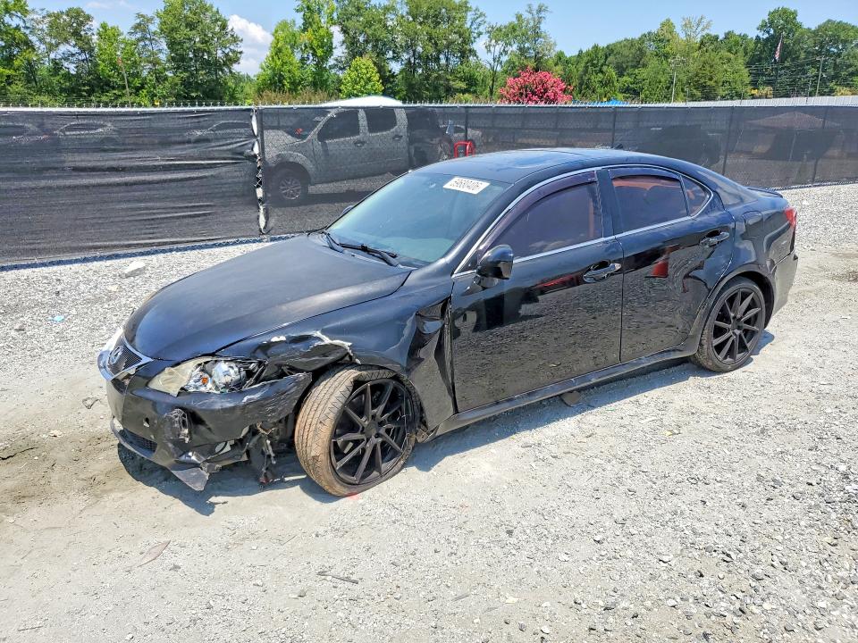 LEXUS IS 2007 with VIN JTHBK262875027966 - Photo from auction