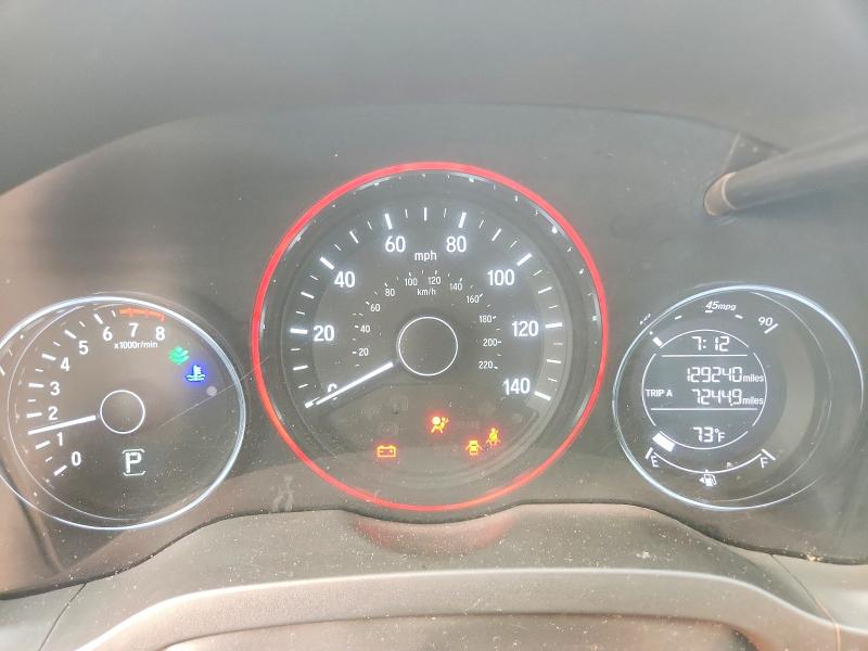 Photo 9 from auction – 2016 HONDA HR-V with VIN 3CZRU5H59GM735974