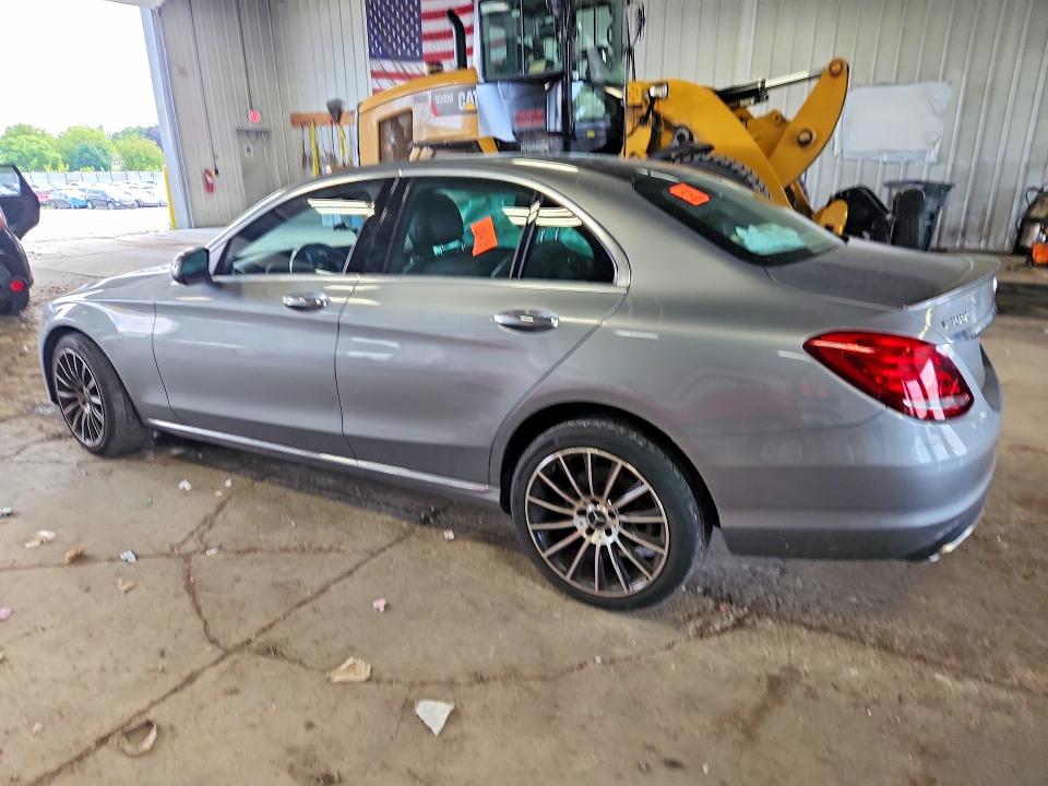 Photo 2 from auction – 2016 MERCEDES-BENZ C with VIN WDDWF4KB0GR171647