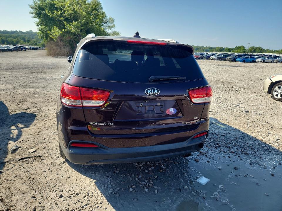 Photo 6 from auction – 2016 KIA SORENTO with VIN 5XYPG4A5XGG002466