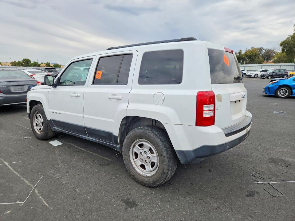 Photo 2 from auction – 2016 JEEP PATRIOT with VIN 1C4NJPBAXGD753636