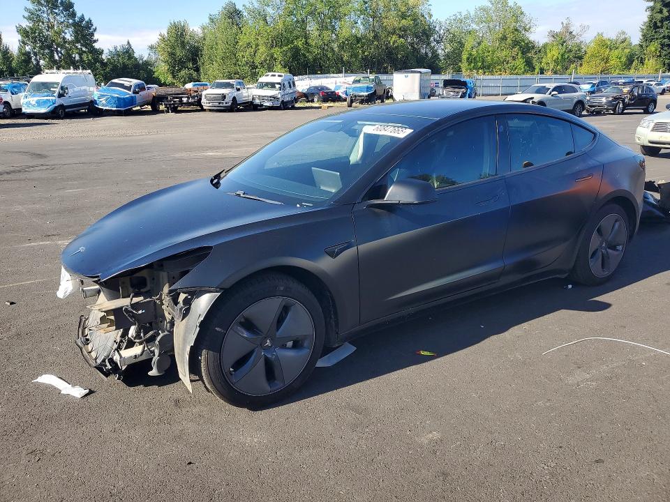 TESLA MODEL 3 2019 with VIN 5YJ3E1EB8KF385035 - Photo from auction