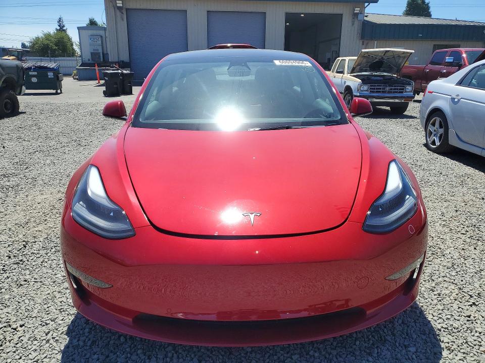 Photo 5 from auction – 2022 TESLA MODEL 3 with VIN 5YJ3E1EB2NF367344