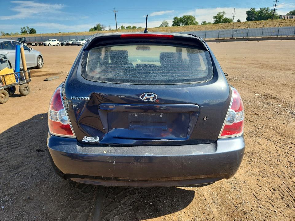 Photo 6 from auction – 2008 HYUNDAI ACCENT with VIN KMHCM36C98U060668