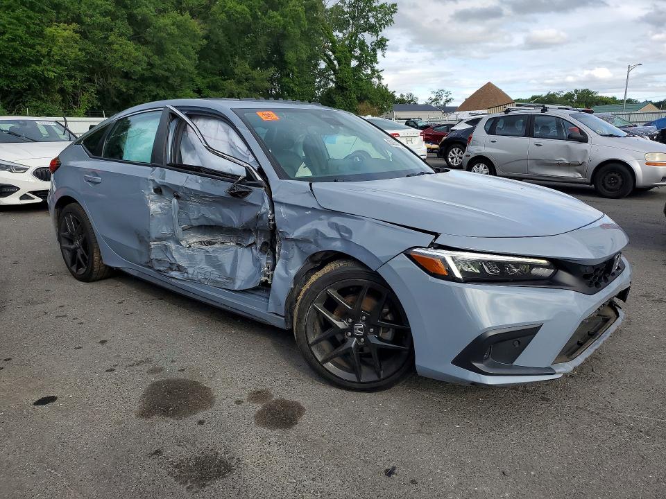 Photo 4 from auction – 2022 HONDA CIVIC with VIN 19XFL1H86NE003503