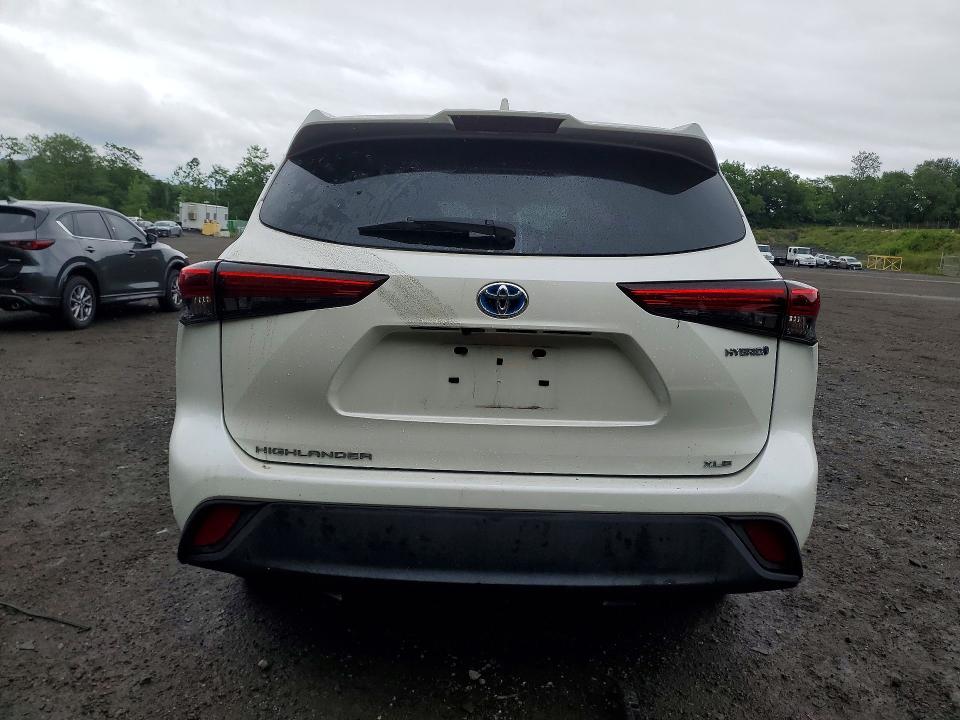 Photo 6 from auction – 2021 TOYOTA HIGHLANDER with VIN 5TDGBRCH0MS034411