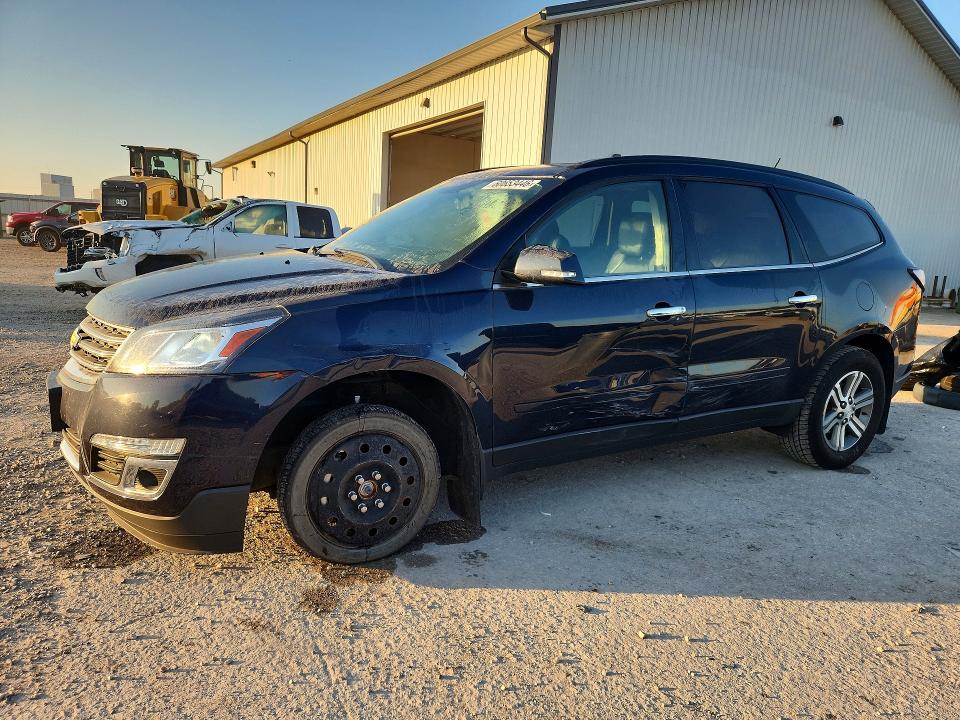 CHEVROLET TRAVERSE 2015 with VIN 1GNKRGKD4FJ122197 - Photo from auction