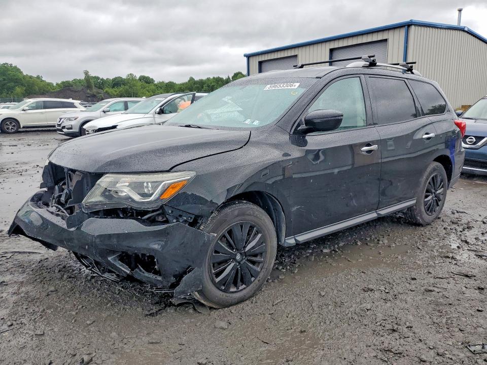 NISSAN PATHFINDER 2017 with VIN 5N1DR2MM9HC623896 - Photo from auction