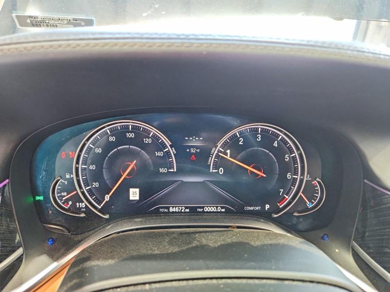 Photo 9 from auction – 2019 BMW 750 with VIN WBA7F2C50KB239746