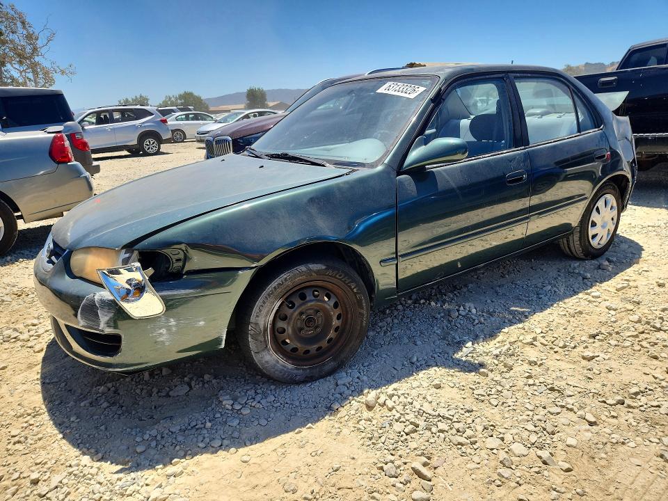 TOYOTA COROLLA 2001 with VIN 1NXBR12E01Z460844 - Photo from auction