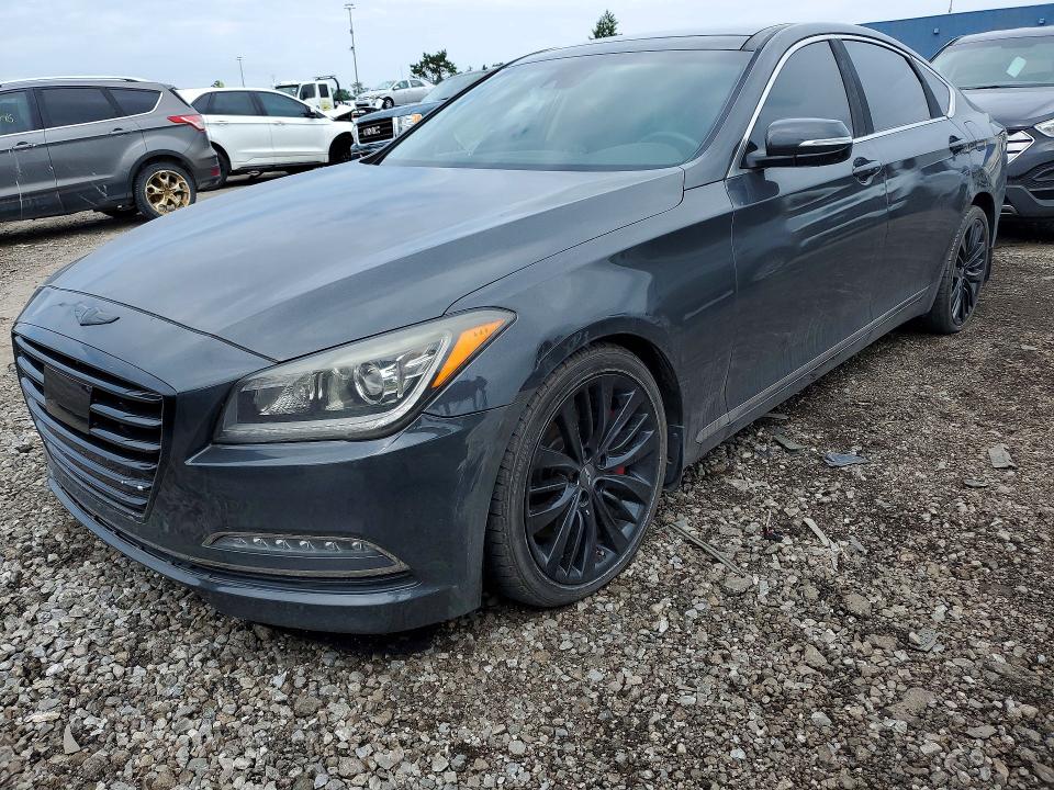 HYUNDAI GENESIS 2015 with VIN KMHGN4JF2FU055931 - Photo from auction
