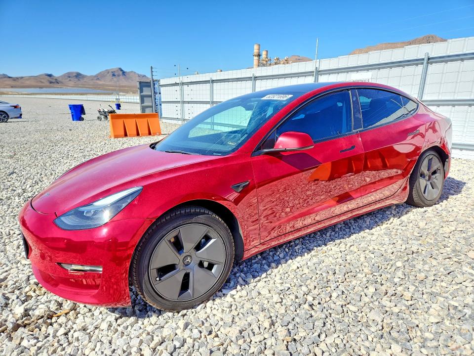 TESLA MODEL 3 2023 with VIN 5YJ3E1EA1PF453674 - Photo from auction