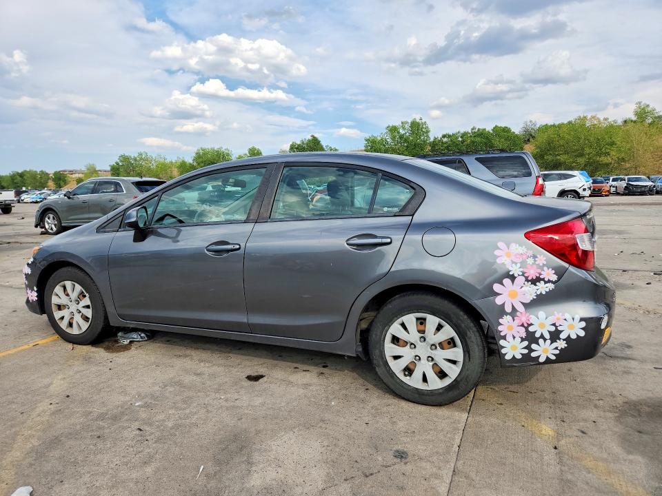 Photo 2 from auction – 2012 HONDA CIVIC with VIN JHMFB2F55CS000697